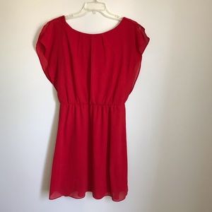 The limited red dress
